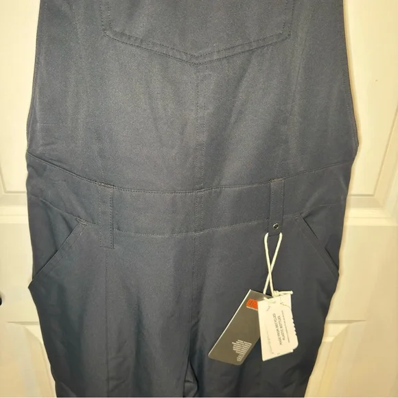 Obermeyer Malta Bib Ski Snow Bib Insulated Overalls in Black - Picture 5 of 16